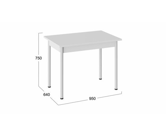 Стол «Родос» Тип 1 с опорой d40, изображение 2 | Интернет магазин мебели и декора LifeDekor