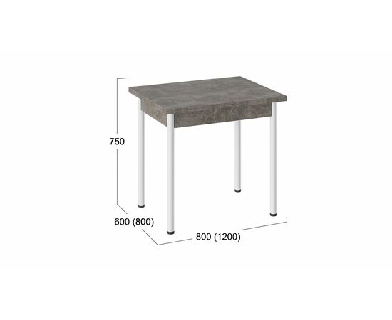 Стол «Родос» Тип 2 с опорой d40, изображение 2 | Интернет магазин мебели и декора LifeDekor