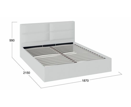 Кровать с ПМ «Глосс» (с подъемным механизмом) без заглушины, изображение 2 | Интернет магазин мебели и декора LifeDekor