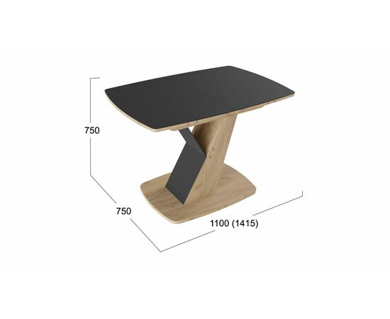 Стол обеденный «Гарда» Тип 1, изображение 2 | Интернет магазин мебели и декора LifeDekor