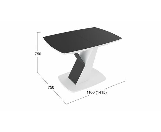 Стол обеденный «Гарда» Тип 1, изображение 2 | Интернет магазин мебели и декора LifeDekor
