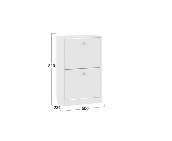 Тумба для обуви «Тетра» Тип 2 Исп. 2, изображение 2 | Интернет магазин мебели и декора LifeDekor