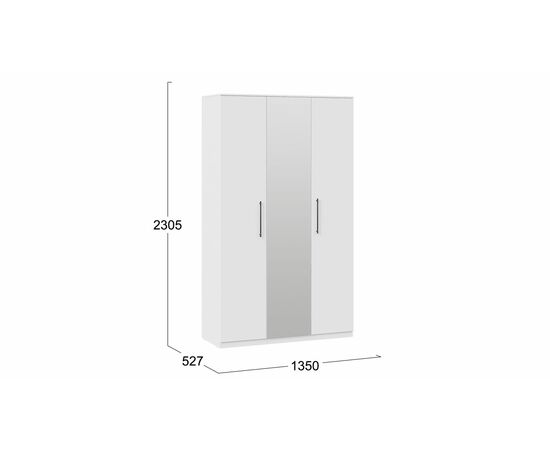 Шкаф комбинированный «Агата», изображение 2 | Интернет магазин мебели и декора LifeDekor