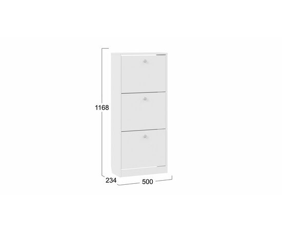 Тумба для обуви «Тетра» Тип 1 Исп. 2, изображение 2 | Интернет магазин мебели и декора LifeDekor
