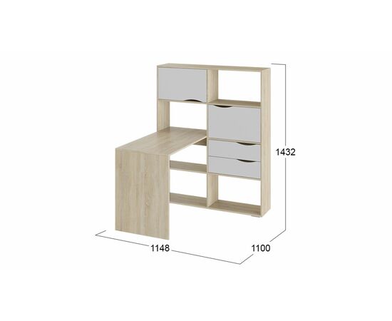 Стол письменный тип 7, изображение 2 | Интернет магазин мебели и декора LifeDekor