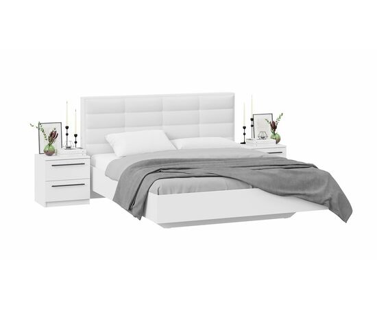 Спальный гарнитур «Агата» стандартный без шкафа | Интернет магазин мебели и декора LifeDekor