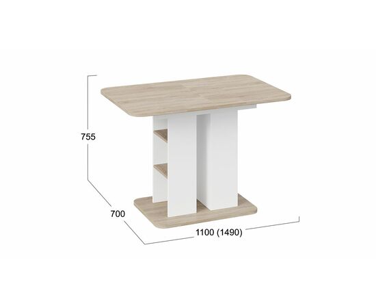 Стол обеденный «Мюнхен» Тип 2, изображение 2 | Интернет магазин мебели и декора LifeDekor