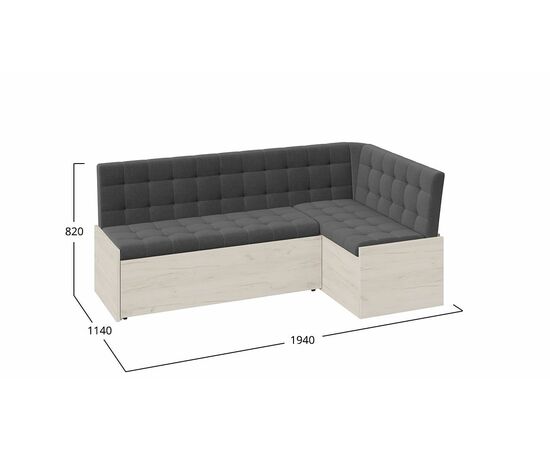 Скамья угловая «Форест» со спальным местом, изображение 2 | Интернет магазин мебели и декора LifeDekor