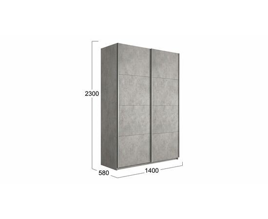 Шкаф-купе 2-х дверный «Траст», изображение 2 | Интернет магазин мебели и декора LifeDekor