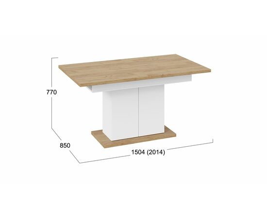 Стол раздвижной «Детройт» Тип 1, изображение 2 | Интернет магазин мебели и декора LifeDekor