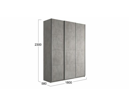 Шкаф-купе 3-х дверный «Траст», изображение 2 | Интернет магазин мебели и декора LifeDekor