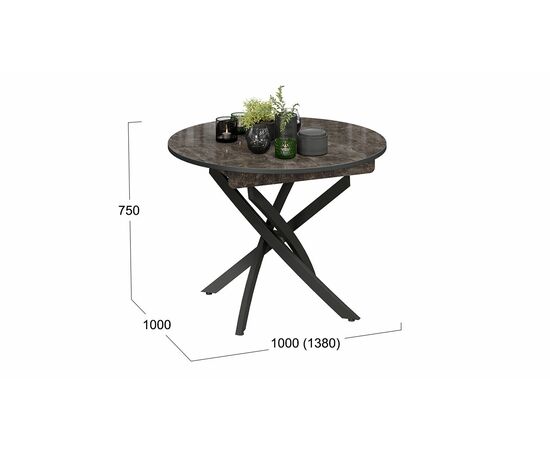 Стол обеденный «Diamond» Тип 3, изображение 2 | Интернет магазин мебели и декора LifeDekor