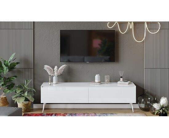 Тумба для теле- и радиоаппаратуры «Глосс» с опорами, изображение 3 | Интернет магазин мебели и декора LifeDekor