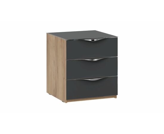 Тумба прикроватная с 3 ящиками «Глосс», изображение 4 | Интернет магазин мебели и декора LifeDekor