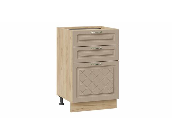 Шкаф напольный с тремя ящиками «Бьянка» | Интернет магазин мебели и декора LifeDekor