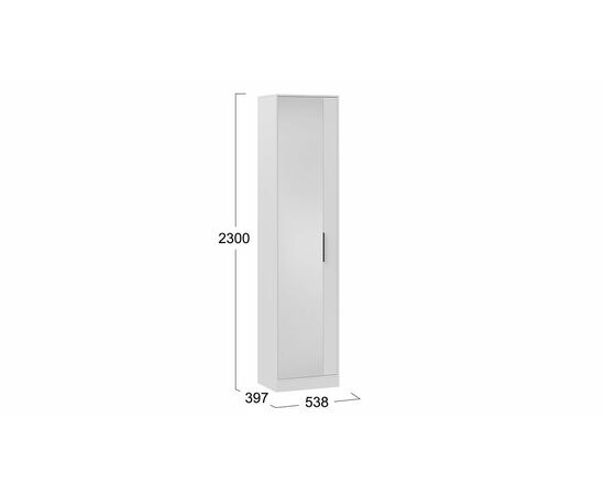 Шкаф для одежды «Агата», изображение 2 | Интернет магазин мебели и декора LifeDekor