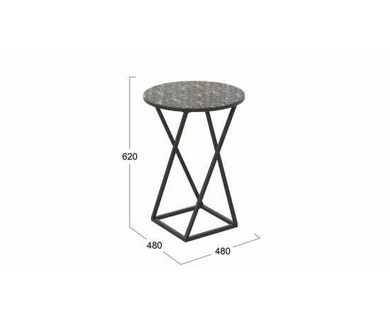 Стол журнальный ДП 1-03-05 исп. 2, изображение 2 | Интернет магазин мебели и декора LifeDekor