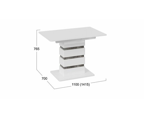 Стол обеденный «Мадейра» Тип 1, изображение 2 | Интернет магазин мебели и декора LifeDekor