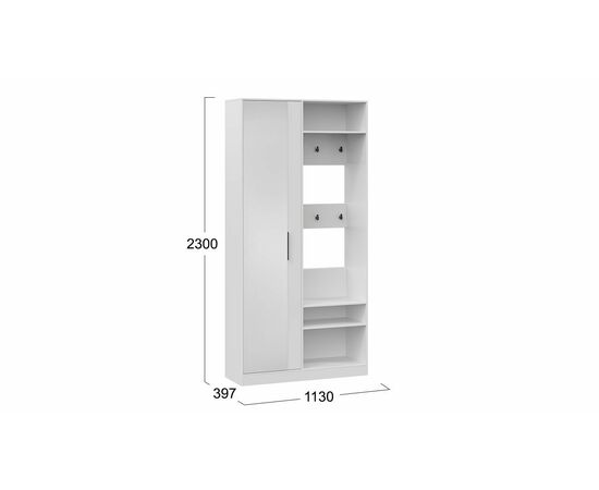 Секция комбинированная «Агата», изображение 2 | Интернет магазин мебели и декора LifeDekor