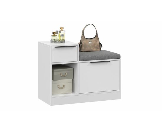 Тумба для обуви «Агата» комбинированная | Интернет магазин мебели и декора LifeDekor