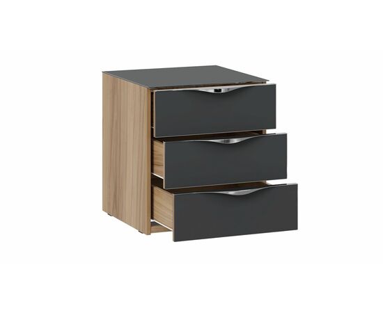 Тумба прикроватная с 3 ящиками «Глосс», изображение 5 | Интернет магазин мебели и декора LifeDekor