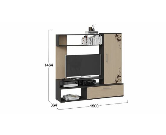 Стенка «Сиена», изображение 2 | Интернет магазин мебели и декора LifeDekor