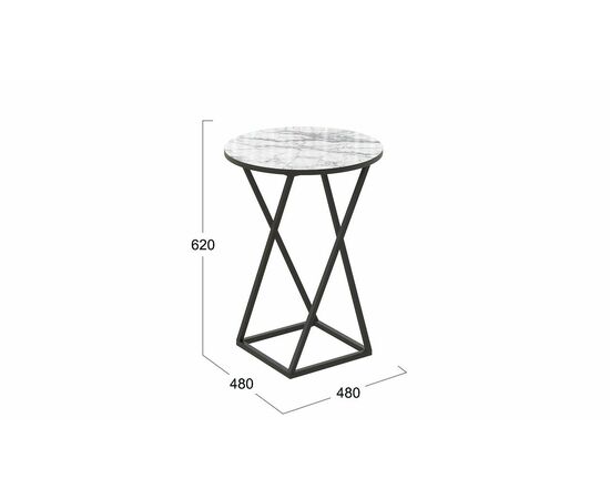 Стол журнальный ДП 1-03-05 исп. 2, изображение 2 | Интернет магазин мебели и декора LifeDekor