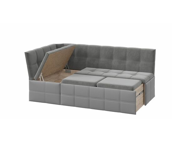 Скамья угловая «Домино» со спальным местом исп. 2, изображение 4 | Интернет магазин мебели и декора LifeDekor