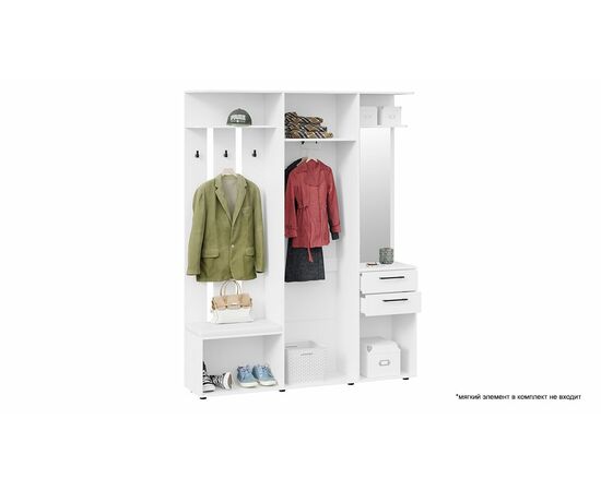 Набор мебели для прихожей «Витра» Тип 2, изображение 3 | Интернет магазин мебели и декора LifeDekor