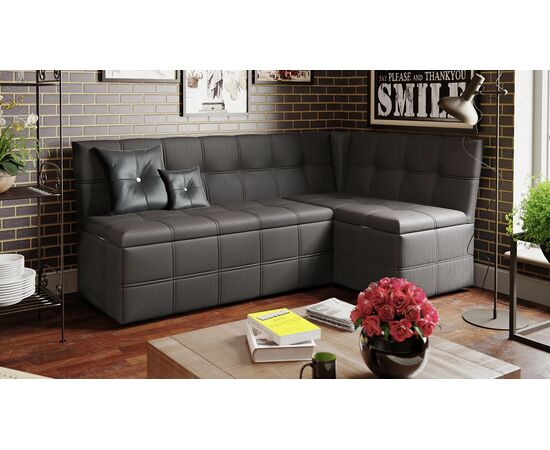 Скамья угловая «Домино» со спальным местом исп. 2 | Интернет магазин мебели и декора LifeDekor