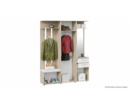 Набор мебели для прихожей «Витра» Тип 2, изображение 3 | Интернет магазин мебели и декора LifeDekor