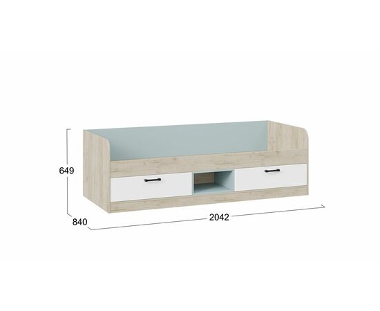 Кровать комбинированная «Оливер» Тип 1, изображение 2 | Интернет магазин мебели и декора LifeDekor