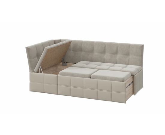 Скамья угловая «Домино» со спальным местом исп. 2, изображение 4 | Интернет магазин мебели и декора LifeDekor