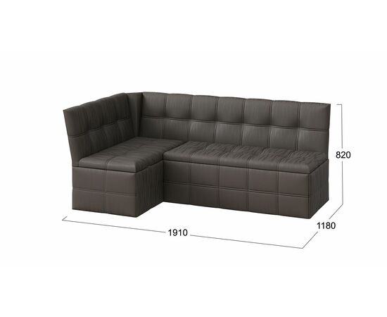 Скамья угловая «Домино» со спальным местом исп. 2, изображение 2 | Интернет магазин мебели и декора LifeDekor