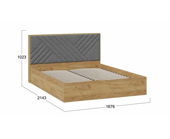 Кровать без ПМ «Хилтон» Тип 1 (без подъемного механизма), изображение 2 | Интернет магазин мебели и декора LifeDekor