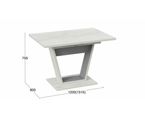 Стол обеденный «Гавана» Тип 1, изображение 2 | Интернет магазин мебели и декора LifeDekor