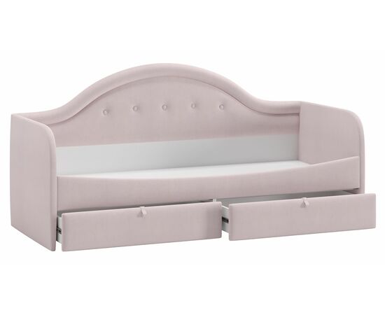 Кровать «Адель» с мягкой спинкой тип 1, изображение 3 | Интернет магазин мебели и декора LifeDekor