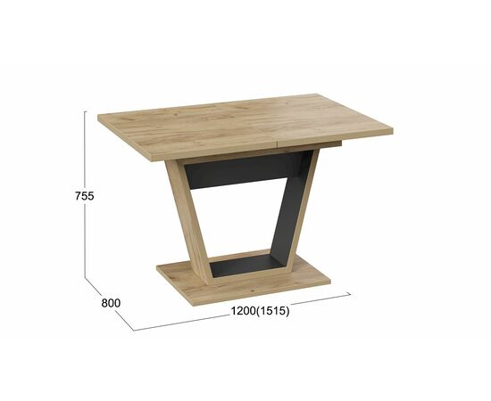 Стол обеденный «Гавана» Тип 1, изображение 2 | Интернет магазин мебели и декора LifeDekor