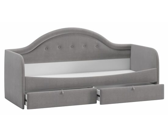 Кровать «Адель» с мягкой спинкой тип 1, изображение 3 | Интернет магазин мебели и декора LifeDekor