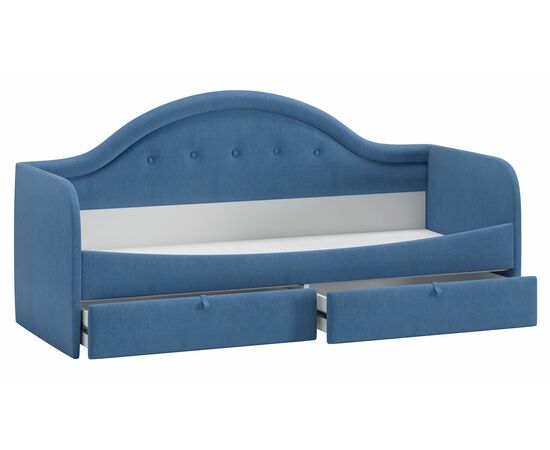 Кровать «Адель» с мягкой спинкой тип 1, изображение 3 | Интернет магазин мебели и декора LifeDekor