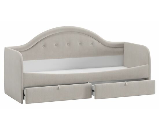 Кровать «Адель» с мягкой спинкой тип 1, изображение 3 | Интернет магазин мебели и декора LifeDekor