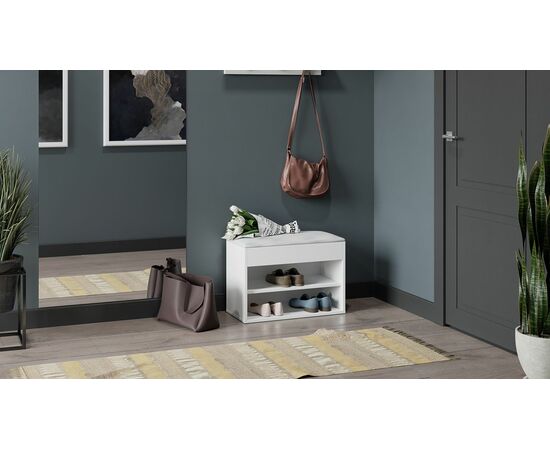 Тумба для обуви «Лайт» Тип 1, изображение 2 | Интернет магазин мебели и декора LifeDekor