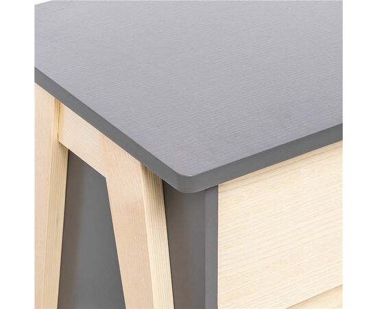 ТВ-тумба "Сканди" (Натуральное дерево/серый ясень), изображение 4 | Интернет магазин мебели и декора LifeDekor