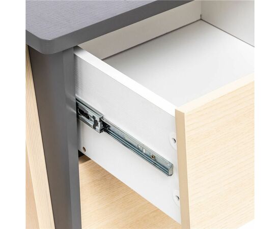 ТВ-тумба "Сканди" (Натуральное дерево/серый ясень), изображение 5 | Интернет магазин мебели и декора LifeDekor