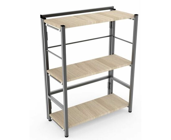 Стеллаж СЛС-1/800 (ясень светлый шимо), изображение 2 | Интернет магазин мебели и декора LifeDekor