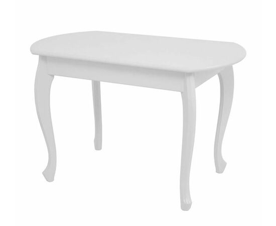 Стол обеденный раздвижной Венеция (Белый/массив березы, Шпон) | Интернет магазин мебели и декора LifeDekor