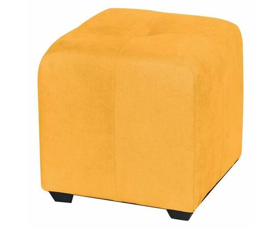 Пуф "Николь" желтый велюр | Интернет магазин мебели и декора LifeDekor