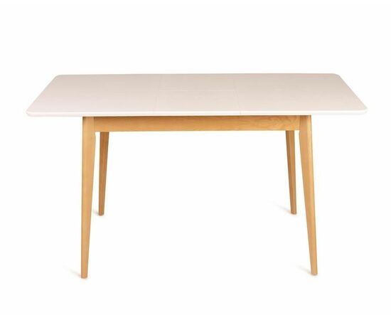 Стол Рэй-1030 (натуральный / белая эмаль) Прямоугольный, изображение 2 | Интернет магазин мебели и декора LifeDekor