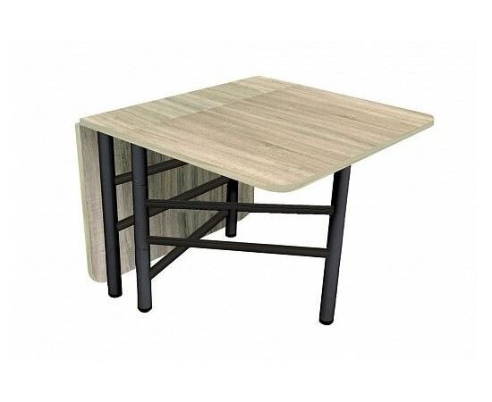 Стол-книжка Рим прямоугольный (дуб санома) | Интернет магазин мебели и декора LifeDekor