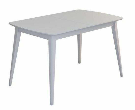 Стол "Одиссей-1" (Белый/ноги Белый/шпон Бук) | Интернет магазин мебели и декора LifeDekor